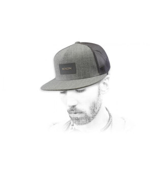 Trucker grau meliert Nixon Team heather grey